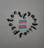 Protect Trans Lives (Heart With Flag)